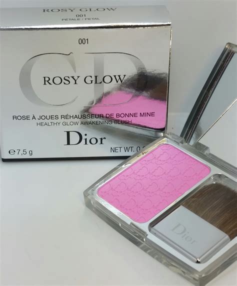 dior rosy glow healthy glow awakening blush in 001 petal|Dior blush colors.